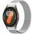 Ремінець Tech-Protect MilaneseBand для Samsung Galaxy Watch 4 / 4 Classic / 5 / 5 Pro / 6 / 6 Classic / 7 / FE - Silver: фото 1 з 4