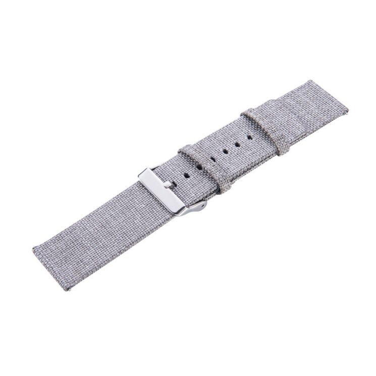Ремінець UniCase Cloth Texture для Samsung Galaxy Watch 42mm / Watch 3 41mm - Grey: фото 3 з 6