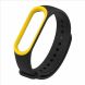 Ремінець UniCase D-Color для Xiaomi Mi Band 3 - Black / Yellow (149707BY). Фото 3 з 3