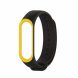 Ремінець UniCase D-Color для Xiaomi Mi Band 3 - Black / Yellow (149707BY). Фото 2 з 3