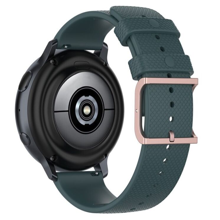 Ремешок UniCase Dot Pattern для Samsung Galaxy Watch 3 (41mm) - Dark Green: фото 1 из 5