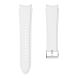 Ремінець UniCase Silicone Strap для Samsung Galaxy Watch 4 Classic (46mm) / Watch 4 Classic (42mm) / Watch 4 (40mm) / Watch 4 (44mm) - White (284303W). Фото 3 з 3