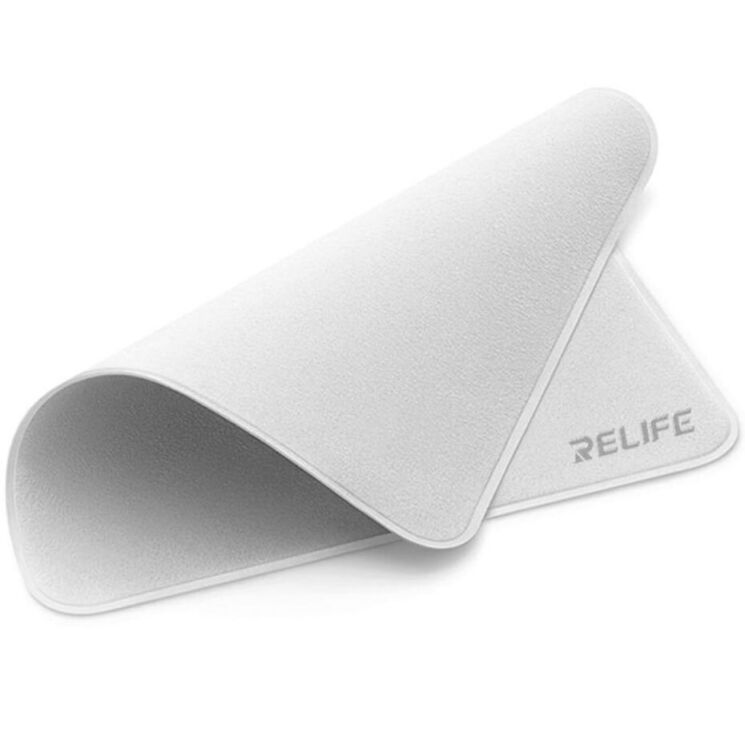Салфетка для дисплея RELIFE RL-045C Double-Layer Polishing Cloth - White: фото 2 из 11