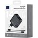 Сетевое зарядное устройство WIWU CHG200 Voyager PD140W + QC3.0 (USB + 3Type-C) + кабель Type-C to Type-C - Grey (995668H). Фото 3 из 11