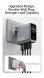 Сетевое зарядное устройство WIWU CHG200 Voyager PD140W + QC3.0 (USB + 3Type-C) + кабель Type-C to Type-C - Grey (995668H). Фото 6 из 11