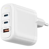 Сетевое зарядное устройство WiWU Wi-U024 Ark 65W QC+PD GaN (1U+2C) - White: фото 1 из 6
