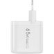 Мережевий зарядний пристрій WiWU Wi-U024 Ark 65W QC+PD GaN (1U+2C) - White (995699W). Фото 5 з 6