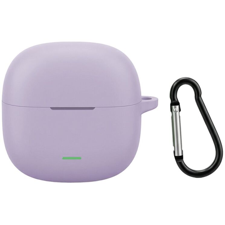 Силиконовый чехол Deexe Silicone Case (FH) для Xiaomi Redmi Buds 8 Active - Purple: фото 1 из 11