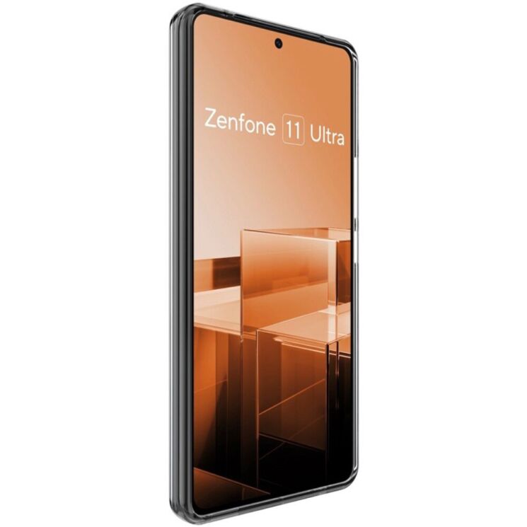 Силиконовый чехол IMAK UX-5 Series для ASUS Zenfone 11 Ultra - Transparent: фото 2 из 8