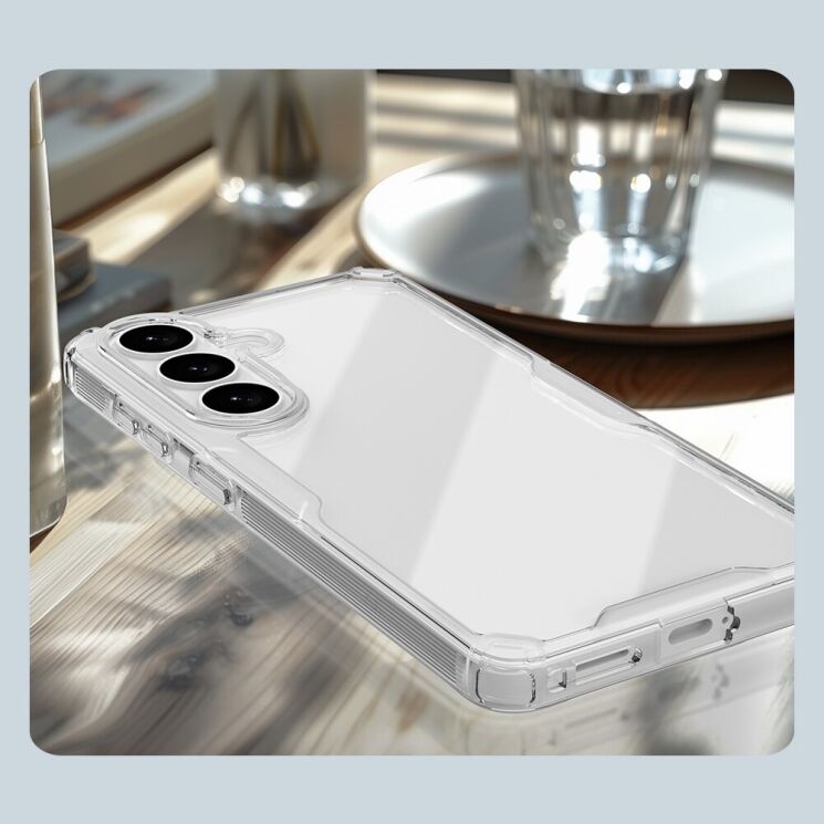 Силиконовый чехол NILLKIN Nature TPU Pro для Samsung Galaxy S26 - Transparent: фото 15 из 16