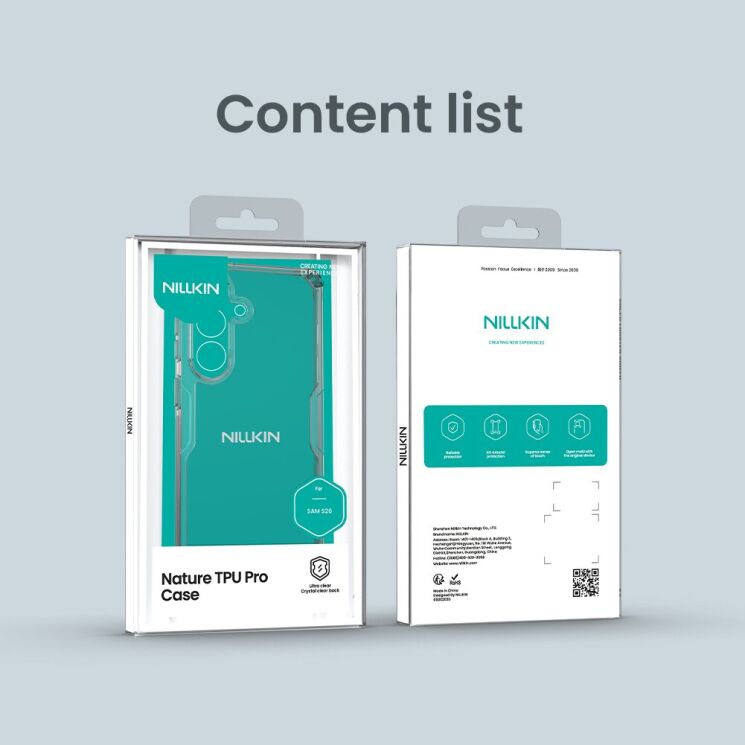 Силиконовый чехол NILLKIN Nature TPU Pro для Samsung Galaxy S26 - Transparent: фото 16 из 16