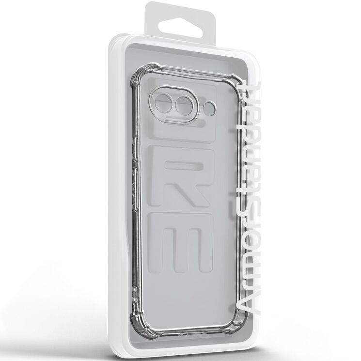 Силиконовый (TPU) чехол ArmorStandart Air Force для Google Pixel 10a - Transparent: фото 3 из 6