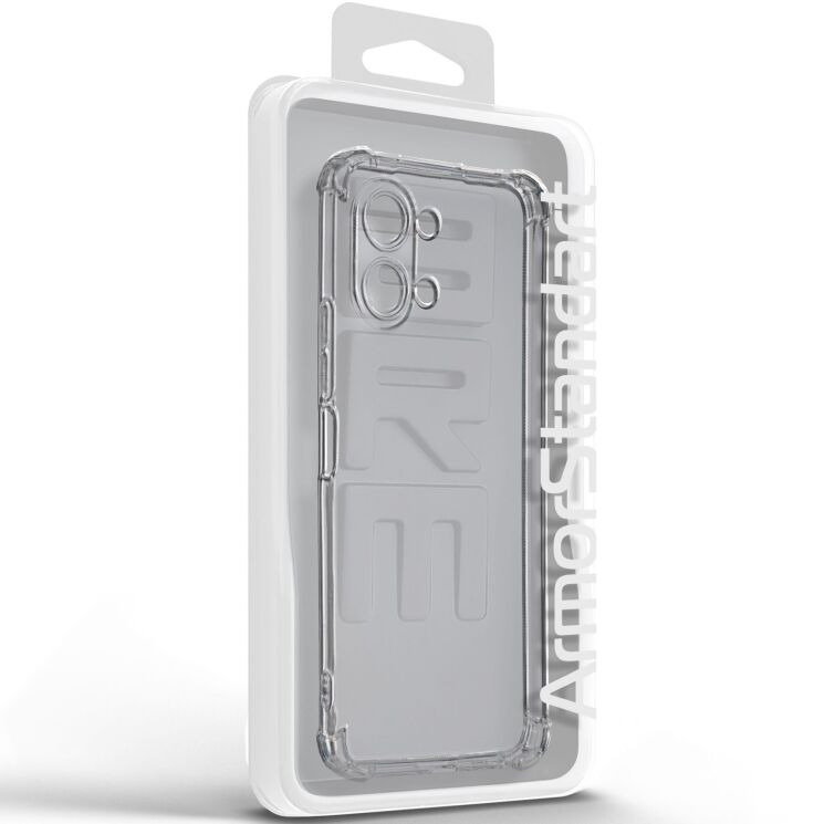 Силиконовый (TPU) чехол ArmorStandart Air Force для TECNO Spark Go 3 - Clear: фото 3 из 6