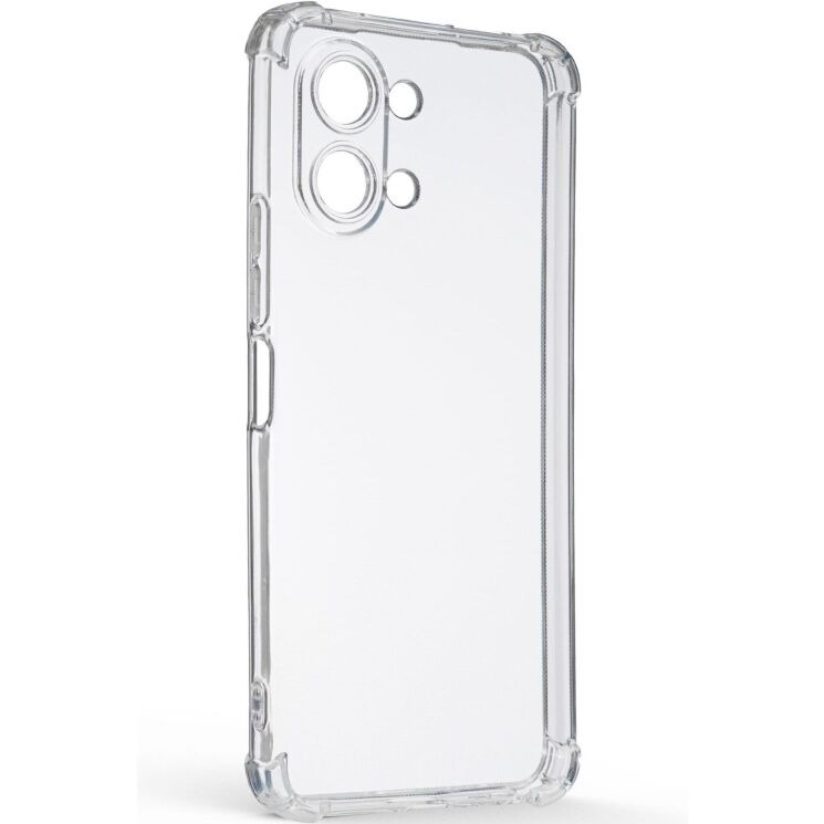 Силиконовый (TPU) чехол ArmorStandart Air Force для TECNO Spark Go 3 - Clear: фото 2 из 6