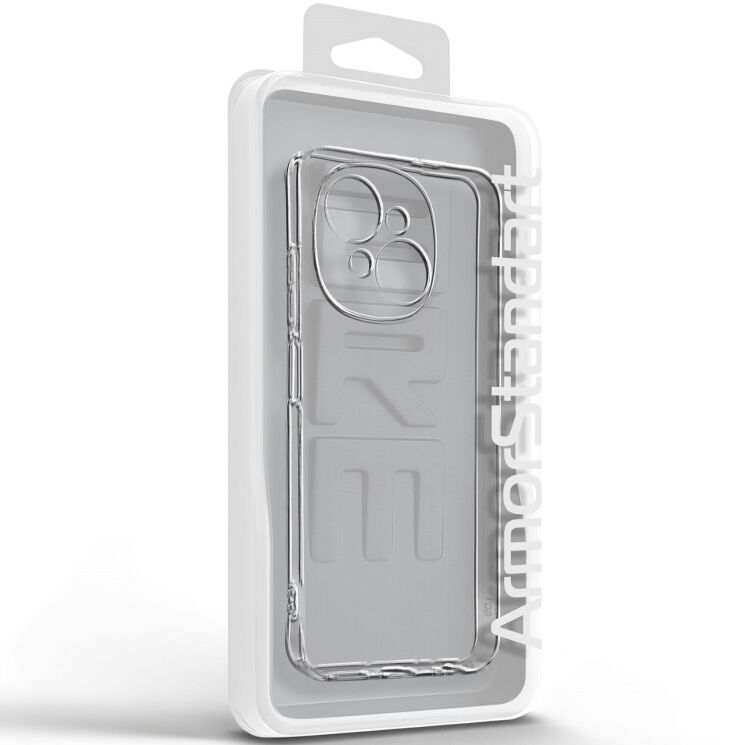 Силиконовый (TPU) чехол ArmorStandart Air Series для TECNO Spark Go 1 - Clear: фото 3 из 6