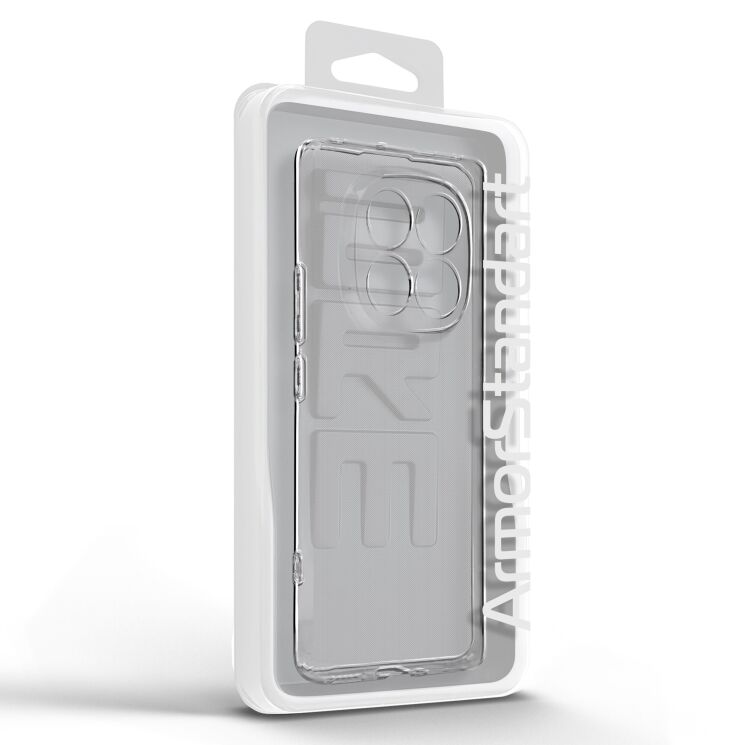 Силиконовый (TPU) чехол ArmorStandart Air Series для Xiaomi Redmi Note 14 Pro Plus - Transparent: фото 6 из 6