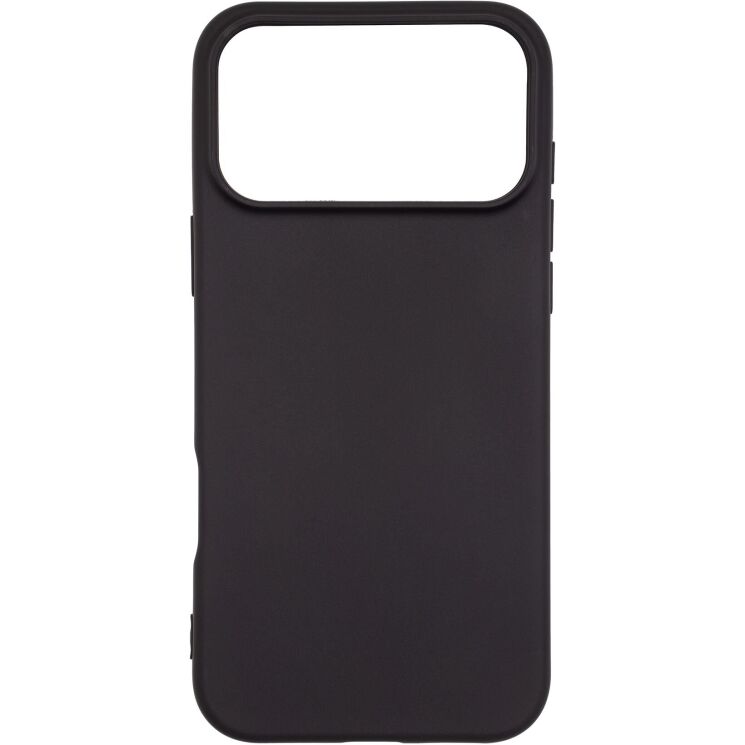 Силиконовый (TPU) чехол ArmorStandart Matte Slim Fit для iPhone 18 Pro Max - Black (423942B) Силиконовый (TPU) чехол ArmorStandart Matte Slim Fit для iPhone 18 Pro Max - Black: фото 1 из 5