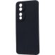 Силиконовый (TPU) чехол Deexe Matte Case для Honor 90 - Black (337645B). Фото 3 из 7