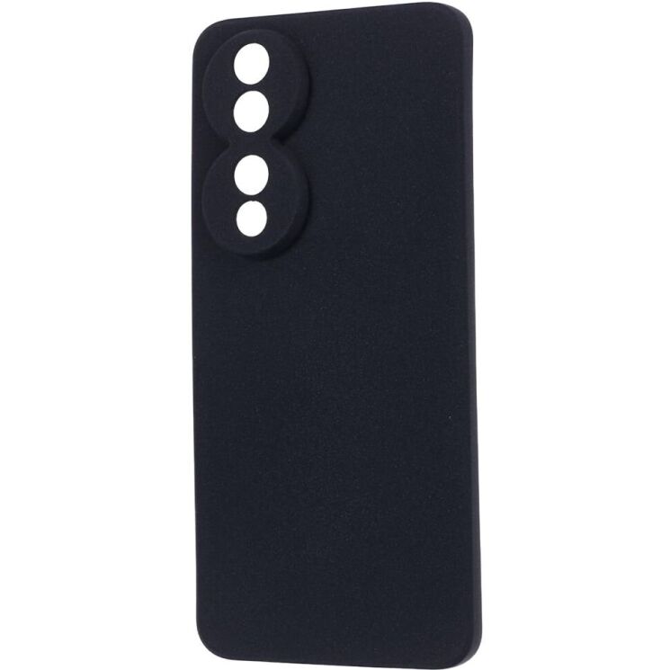 Силиконовый (TPU) чехол Deexe Matte Case для Honor 90 - Black: фото 3 из 7