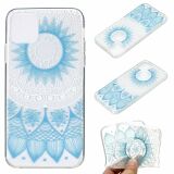 Силіконовий (TPU) чохол Deexe Pretty Glossy для Apple iPhone 11 Pro Max - Blue Mandala (253120C)