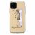 Силіконовий (TPU) чохол Deexe Pretty Glossy для Apple iPhone 11 Pro - Half Feather: фото 1 з 4