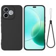 Силіконовий (TPU) чохол Deexe Silicone Case для Honor 600 Lite - Black (411813B)