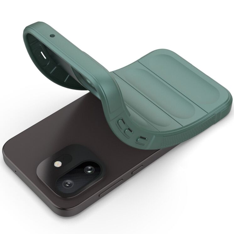 Силиконовый (TPU) чехол Deexe Terra Case для OnePlus 15T - Dark Grey: фото 3 из 5