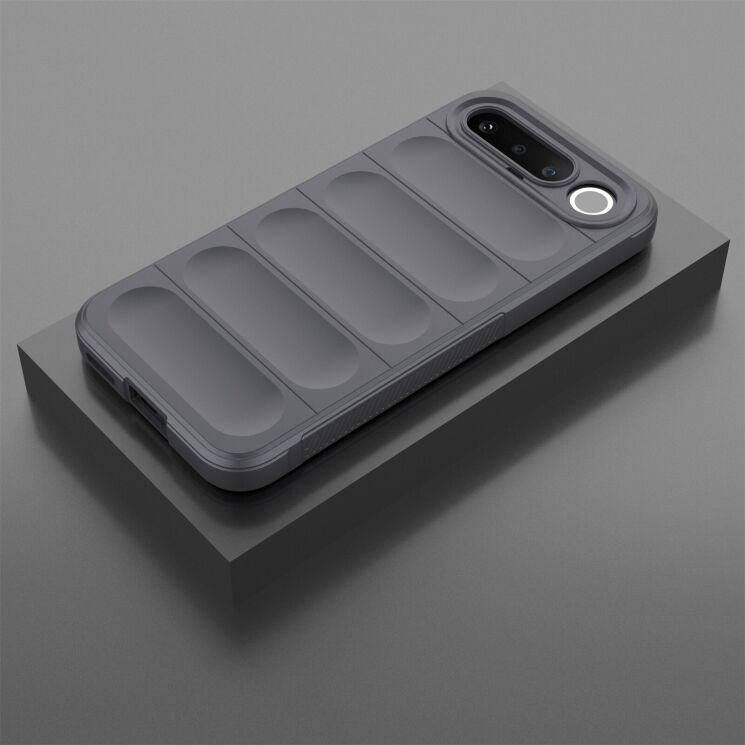 Силіконовий (TPU) чохол Deexe Terra Case для Realme 16 - Dark Grey: фото 2 з 5
