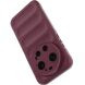 Силиконовый (TPU) чехол Deexe Terra Case для Xiaomi 17 Ultra - Wine Red (407555WR). Фото 4 из 8