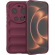 Силіконовий (TPU) чохол Deexe Terra Case для Xiaomi 17 Ultra - Wine Red (407555WR)