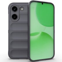 Силиконовый (TPU) чехол Deexe Terra Case для Xiaomi Poco X8 Pro - Dark Grey: фото 1 из 4