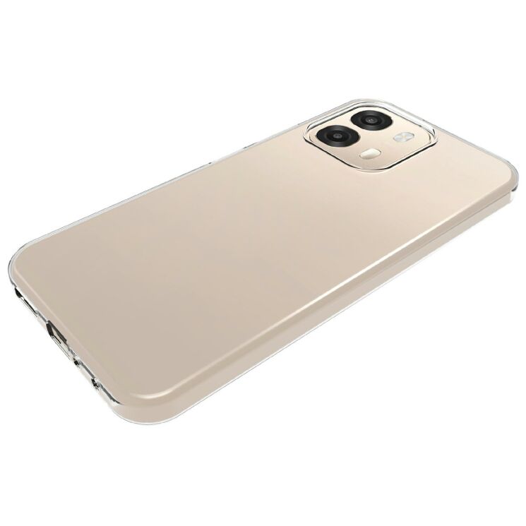 Силіконовий (TPU) чохол Deexe UltraThin для OPPO A6s / A6 - Transparent: фото 2 з 5