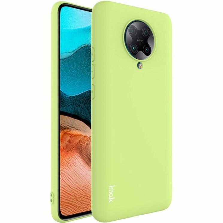 Силиконовый (TPU) чехол IMAK UC-1 Series для Xiaomi Poco F2 Pro / Redmi K30 Pro - Green: фото 1 из 8