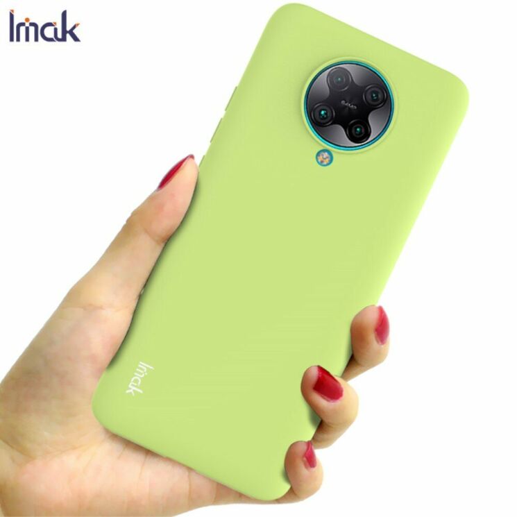 Силиконовый (TPU) чехол IMAK UC-1 Series для Xiaomi Poco F2 Pro / Redmi K30 Pro - Green: фото 6 из 8