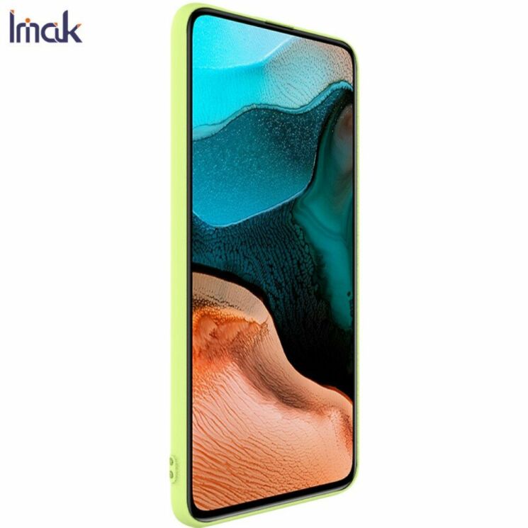 Силиконовый (TPU) чехол IMAK UC-1 Series для Xiaomi Poco F2 Pro / Redmi K30 Pro - Green: фото 4 из 8
