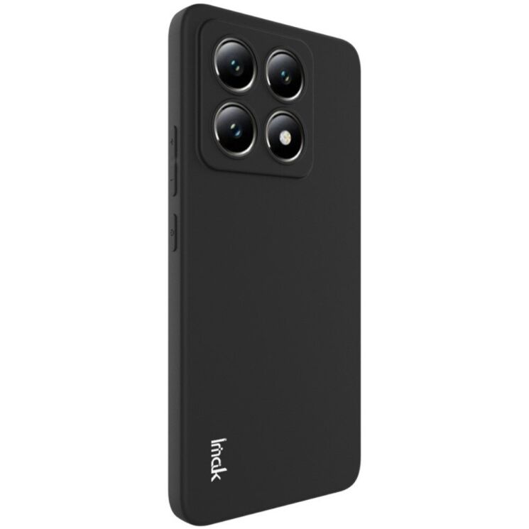 Силиконовый (TPU) чехол IMAK UC-3 Series для Xiaomi 14T - Black: фото 3 из 9