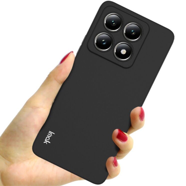 Силиконовый (TPU) чехол IMAK UC-3 Series для Xiaomi 14T - Black: фото 5 из 9