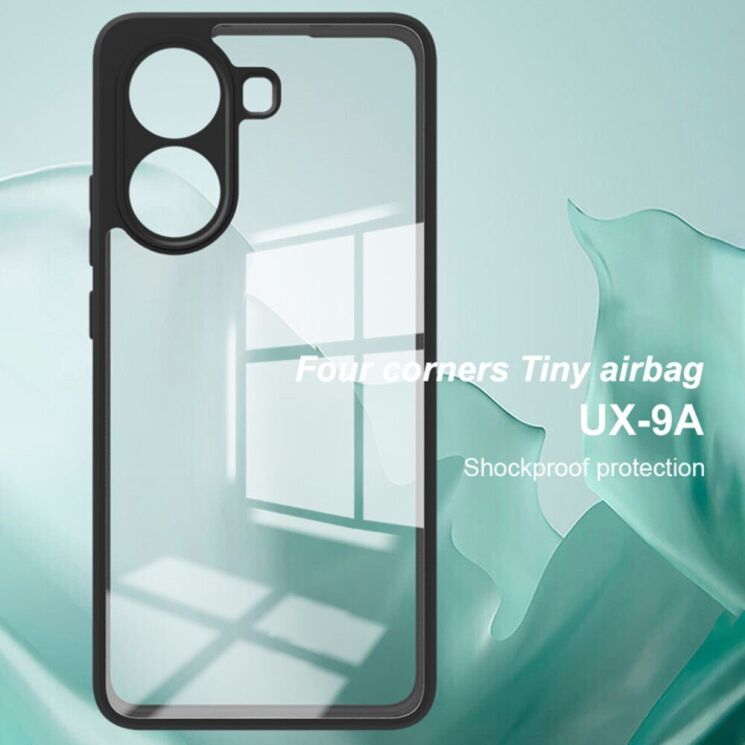 Силиконовый (TPU) чехол IMAK UX-9A Series для Xiaomi Poco X7 Pro - Black: фото 5 из 9