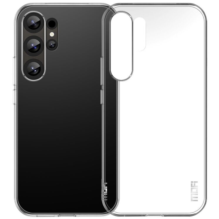 Силиконовый (TPU) чехол MOFI Thin Guard для Samsung Galaxy S26 Ultra - Transparent: фото 1 из 8