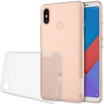Силіконовий (TPU) чохол NILLKIN Nature для Xiaomi Mi Max 3 - Transparent: фото 1 з 9