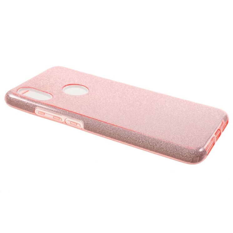 Силиконовый (TPU) чехол UniCase Glitter Cover для Xiaomi Redmi S2 - Rose Gold: фото 2 из 4