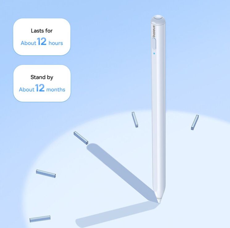 Стилус Baseus Smooth Writing 2 Active (P80015802213-03) - White: фото 17 з 25