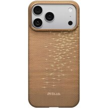 Ультратонкий чехол Pitaka Ultra-Slim Case для iPhone 17 Pro Max (KI1707AG) - Golden Glint: фото 1 из 11