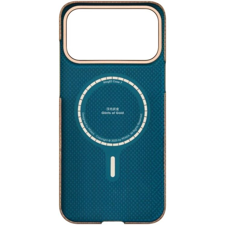 Ультратонкий чехол Pitaka Ultra-Slim Case для iPhone 17 Pro Max (KI1707AG) - Golden Glint: фото 2 из 11