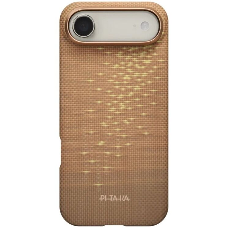Ультратонкий чехол Pitaka Ultra-Slim Case для iPhone Air (KI1703AG) - Golden Glint: фото 1 из 10