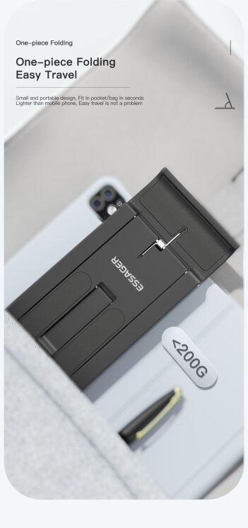 Універсальна підставка ESSAGER Sailing Desktop (EZJZM-FC01) - Black: фото 10 з 16
