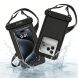 Влагозащитный чехол Tech-Protect UWC7 Universal Waterproof Case - Black (981872B). Фото 3 из 6