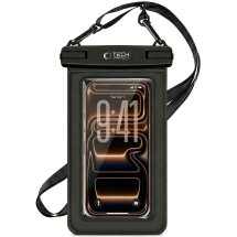 Влагозащитный чехол Tech-Protect UWC7 Universal Waterproof Case - Black: фото 1 из 6