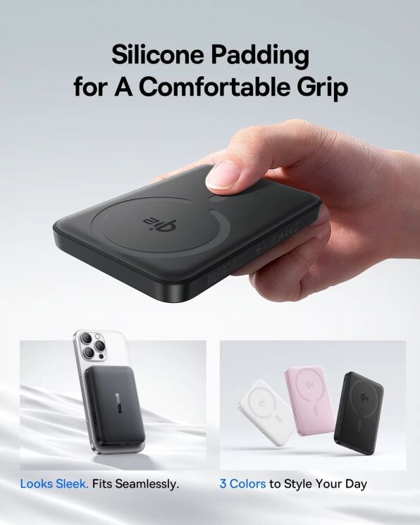 Внешний аккумулятор Baseus EnerFill FM12 Qi2 Magnetic 22.5W (10000mAh) E0028500 - Cosmic Black: фото 11 из 11