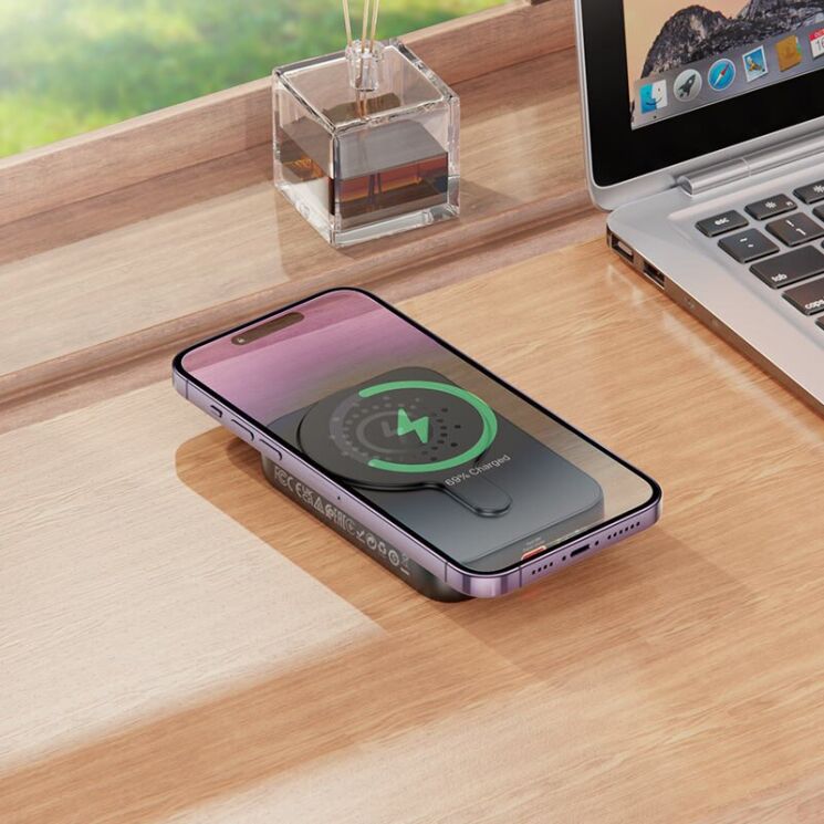 Внешний аккумулятор Hoco J117A Esteem PD20W MagSafe (10000mAh) - Black: фото 6 из 7
